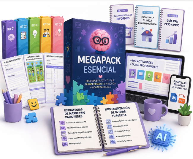 MEGAPACK  EN ACCION KIT ESCENCIAL + BONOS