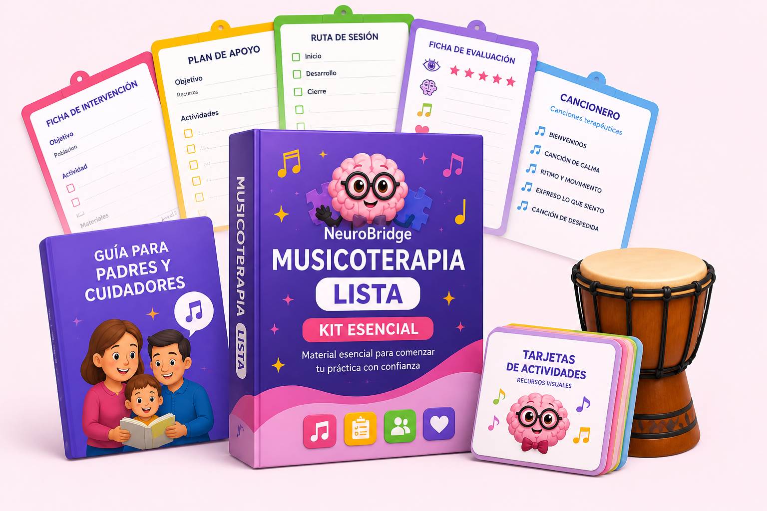 MEGAPACK MUSICOTERAPIA LISTA