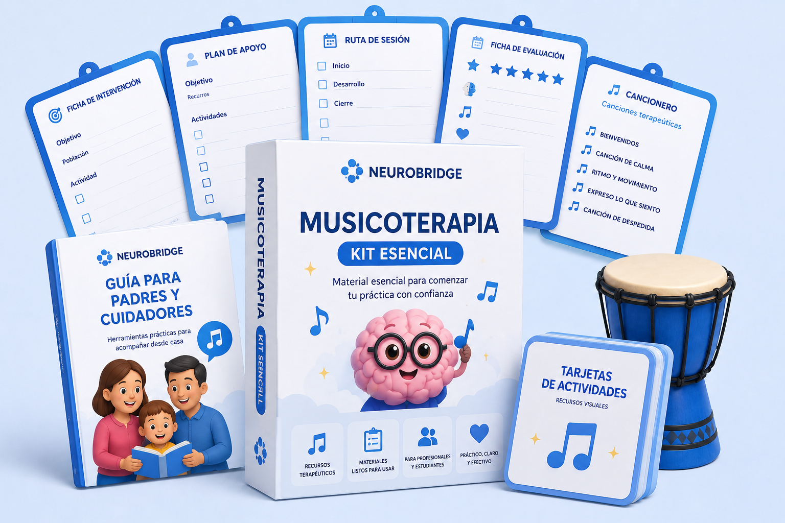 MEGAPACK TERAPIA OCUPACIONAL LISTA (ESENCIAL)