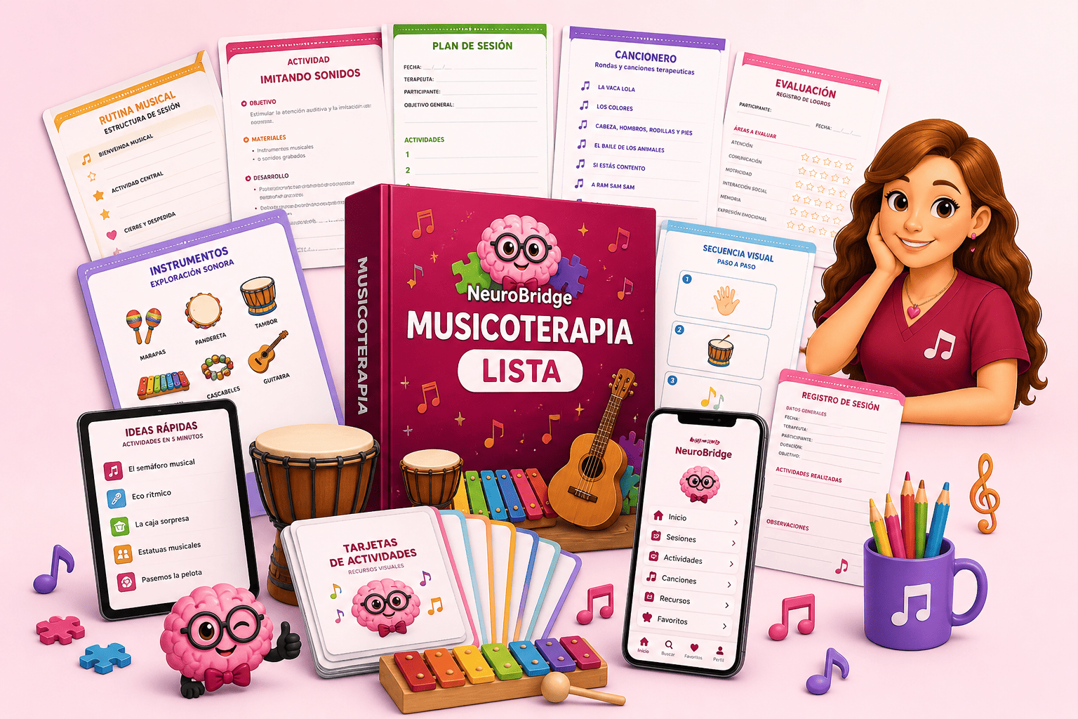 MEGAPACK MUSICOTERAPIA LISTA PRO